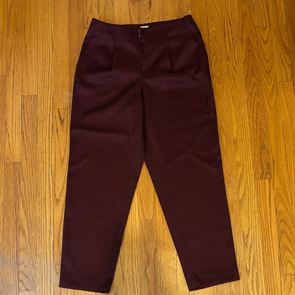 a new day Women's Tailored Trousers in Burgundy